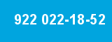 922 022-18-52 922 022-18-52